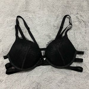 Victoria’s Secret Black Strappy Bra